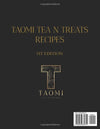 Taomi Tea N Treats Recipe Book Hardcover