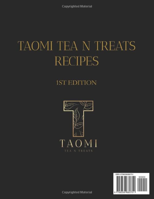 Taomi Tea N Treats Recipe Book Paperback